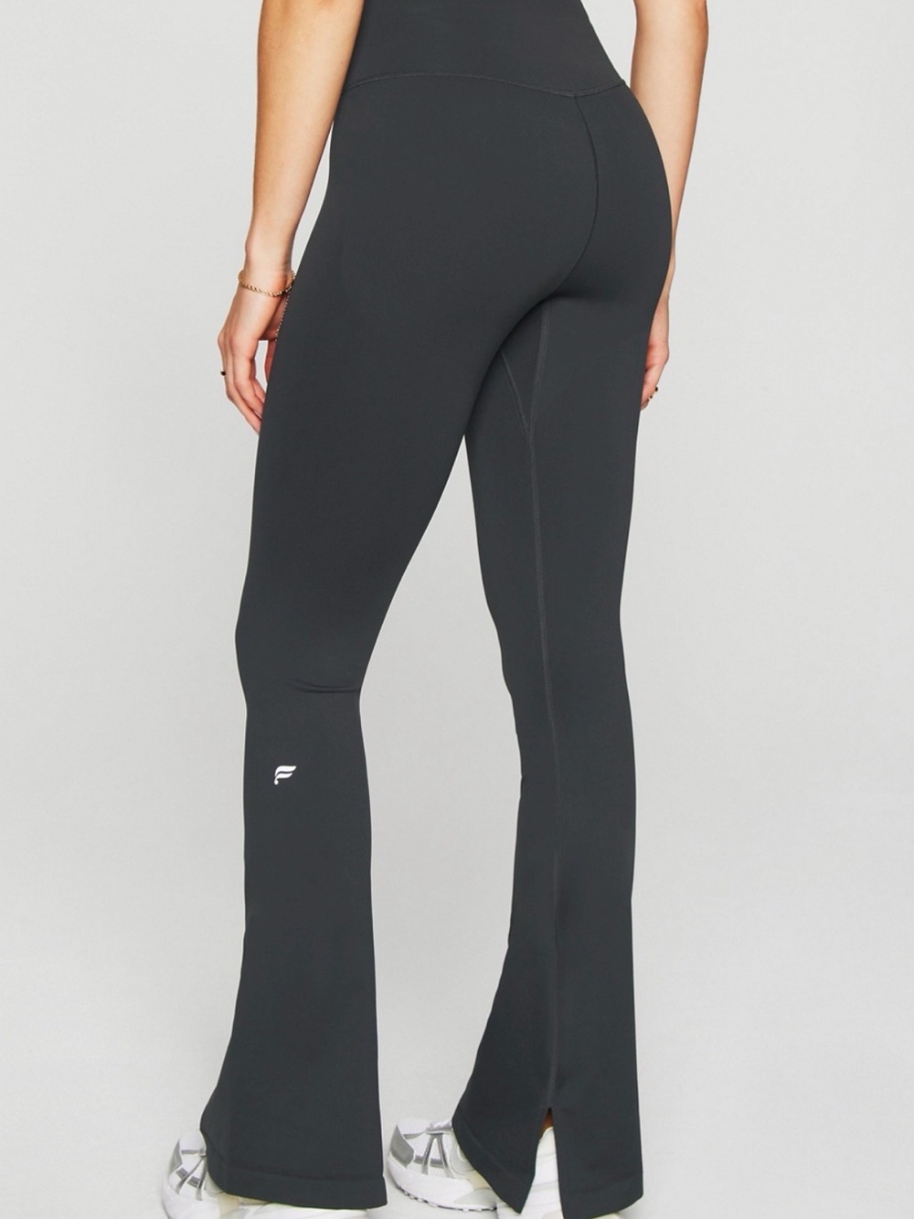 Fabletics Sleek Seamless High-Waist Flare Leggings